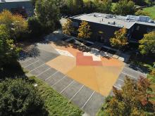Nouveau bâtiment à Satigny